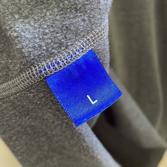 Kit and Ace - Loose Baggy Zip Pocket Oversized Shirt - Grey - Large - Picture 5 of 15